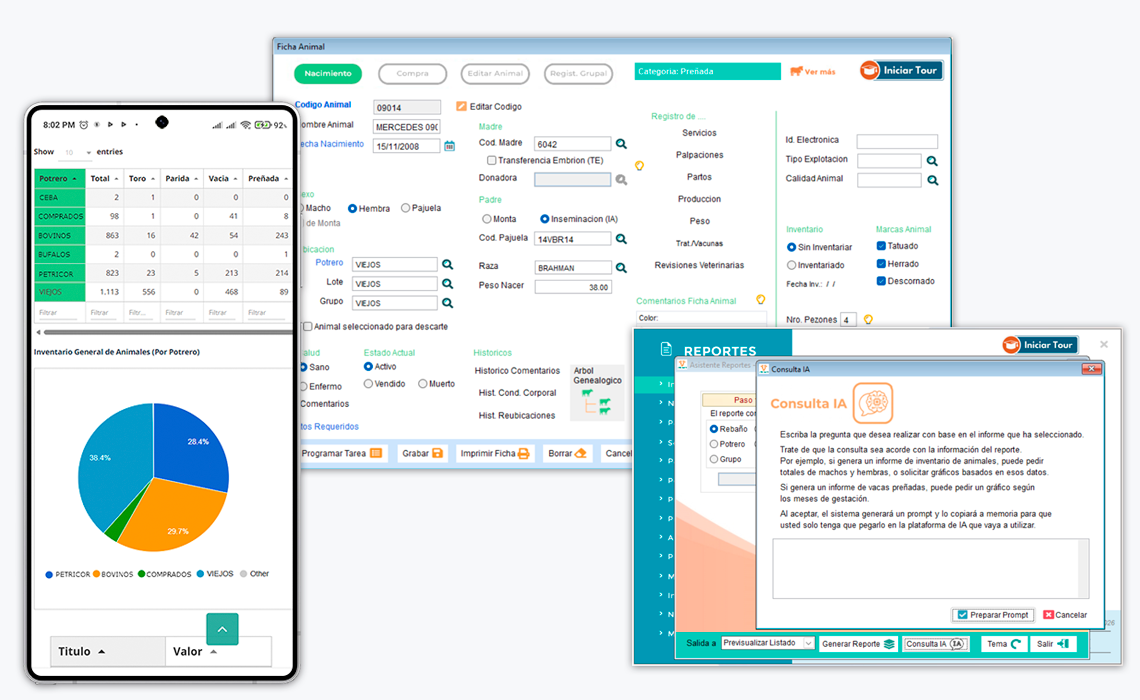 Consulta tu informacion en PROGAN Cloud