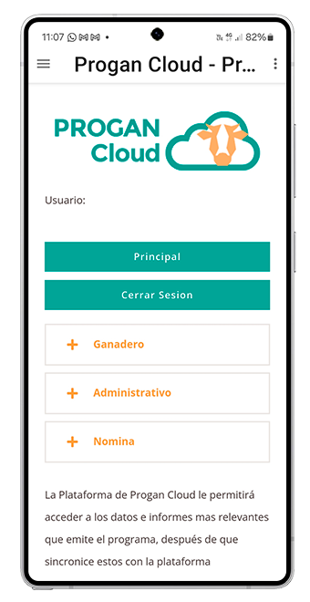 PROGAN Cloud-Página Principal PROGAN Cloud-Página Principal